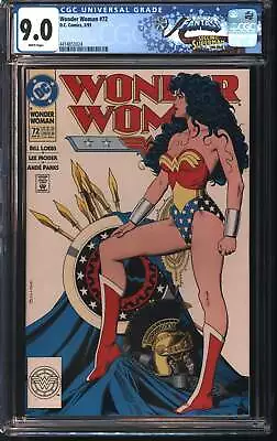 Buy D.C Comics Wonder Woman 72 3/93 FANTAST CGC 9.0 White Pages • 87.38£