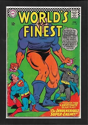 Buy World's Finest Comics #158 (1966): Silver Age Superman And Batman! DC! VG/FN! • 13.43£