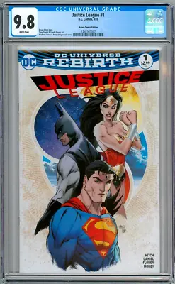 Buy Justice League #1 Michael Turner Aspen Variant Cgc 9.8 2016 Dc Comics Jla Movie • 69.95£