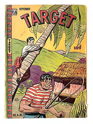 Buy Target Comics #7 Vol 8 GD- 1947 Premium Group Golden Age Comic Book Don Rico • 7.96£