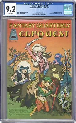 Buy Fantasy Quarterly Featuring Elfquest #1 CGC 9.2 1978 4334490002 1st Elfquest • 458.37£