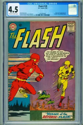 Buy Flash  #139 Cgc 4.5-1963-dc-first Professor Zoom-3722810001 • 503.70£