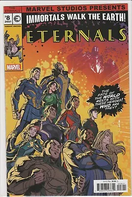 Buy Eternals #8 (2021) Castellani Mcu Movie Cover Variant ~ Unread Nm • 3.18£