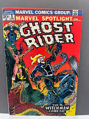 Buy Marvel Spotlight On #8 : The Ghost Rider Marvel Comics, 1972 VG 4.5 • 23.61£