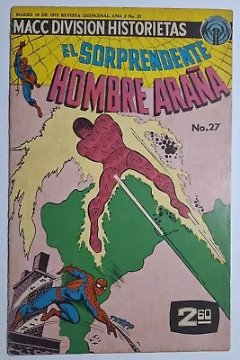 Buy Strange Tales Annual #2 Spanish Variant Diff Cover El Hombre Araña #27 Rare 1975 • 38.64£