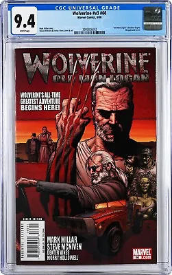 Buy Wolverine #66 Old Man Logan Begins CGC 9.4 Wraparound Cover • 39.42£