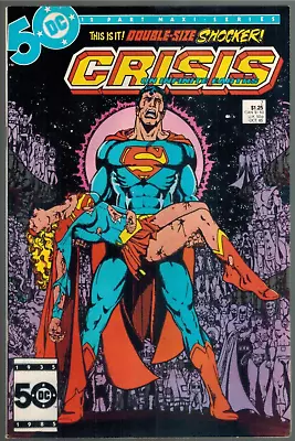 Buy Crisis On Infinite Earths 7  Giant Death Of Supergirl!  1985 VF DC Comics • 19.73£