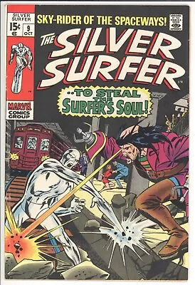 Buy SILVER SURFER  9  VG+/4.5  -  Affordable Copy With Great Eye Appeal! • 41.62£