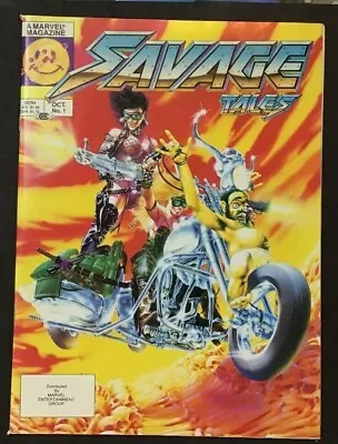 Buy Marvel Magazine -  Savage Tales -  Vol.1 No.1 - October - 1985  • 11.91£