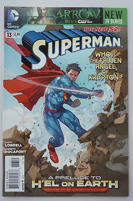 Buy Superman #13 - The New 52 - 1st Printing - DC Comics December 2012 F/VF 7.0 • 4.45£
