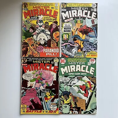 Buy DC Comics Mister Miracle Lot #3 5 8 17 Jack Kirby 1971 • 15.88£