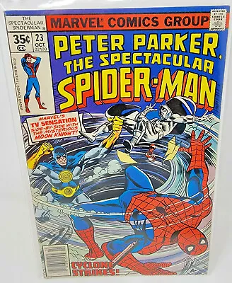 Buy Spectacular Spider-man #23 Moon Knight Appearance *1978* 9.0 • 15.76£