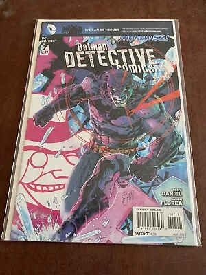 Buy Batman Detective Comics #7 - DC Comics New 52 - Bagged And Boarded • 1.85£