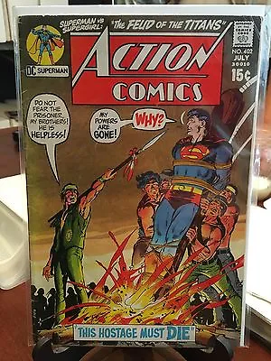 Buy Action Comics #402 Superman! Neal Adams! Fill You Holes! Complete Your Set! • 7.11£