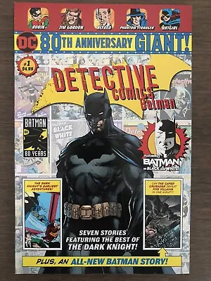 Buy DETECTIVE COMICS BATMAN 80TH ANNIVERSARY GIANT #1 Walmart Exclusive • 100.08£