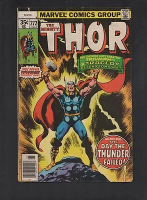 Buy Marvel Comics Thor June 1978 VOL#1 NO#272 Comic Book Comicbook Comics • 6.40£