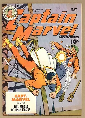 Buy Captain Marvel Adventures 46 (FVF/VF) Mr Mind! C C Beck 1945 Fawcett Comics X445 • 159.85£