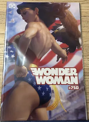 Buy Wonder Woman #750 Artgerm Trade Dress Variant DC 2020, Stanley Lau & Bagged • 36.97£
