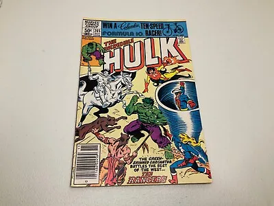 Buy 1981 The Incredible Hulk #265 Comic Book Marvel Comics Good • 9.37£
