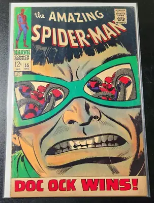 Buy Amazing Spider-Man #55 Doctor Octopus Cover Appearance 1967 John Romita Cover • 55.43£