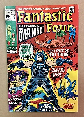 Buy Fantastic Four #113 VF 1971 Overmind • 20.56£