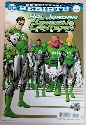 Buy COMIC - DC Universe Rebirth Hal Jordan Green Lantern Corps #11 Feb 2017 • 2.50£