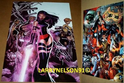 Buy Psylocke Poster Uncanny X-men #467 #475 Phoenix Wolverine Storm Dazzler Marvel X • 9.58£