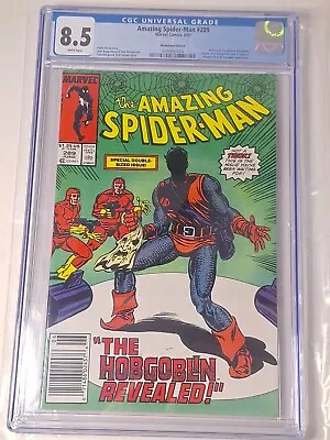 Buy Amazing Spider-Man #289- 1987 Marvel-CGC-1st App Jason Macendale As Hobgoblin • 59.92£