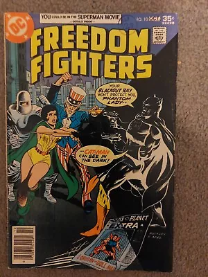 Buy Freedom Fighters #10 & 15. 1977 DC Bronze Age Comics.  • 4.50£