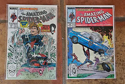 Buy Marvel Comics Amazing Spider-Man (306, 315, 318, 320) VF+ Todd McFarlane Art • 78.85£