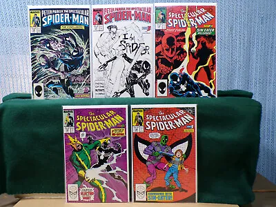 Buy Spectacular Spider-Man #132 - 136 (1987-88) 5-issue Run NM- • 23.99£