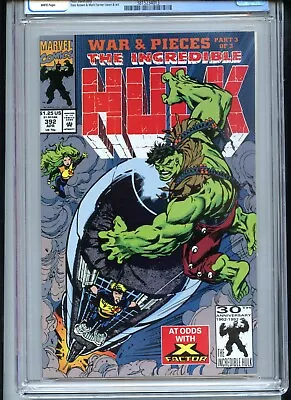 Buy Incredible Hulk #392 CGC 9.8 White Pages X-Factor Appearance • 99.94£