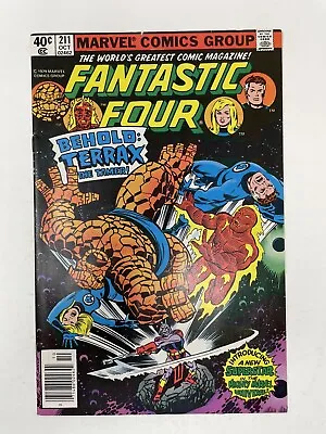Buy Fantastic Four #211 1st Appearance Terrax The Tamer Marvel Comics MCU • 18.01£