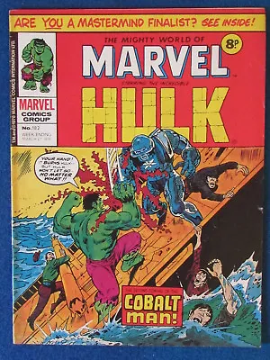 Buy The Mighty World Of Marvel Incredible Hulk Marvel Comic Issue 182 - 1976 • 5.99£