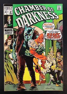 Buy Chamber Of Darkness #8 Marvel 1970 Wrightson And Ditko Rare Pence Variant VG+ • 13£