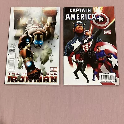 Buy Captain America #600, Iron Man #500, Spider-Man, Red Skull, Bucky, War Machine • 8.79£