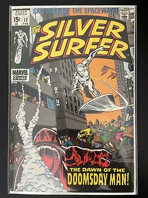 Buy Silver Surfer #13 (Marvel) 1st App Of Doomsday Man • 55.96£