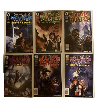 Buy Star Wars Dark Horse Comics 1995 Heir To The Empire 1-6 Complete Set • 449.61£