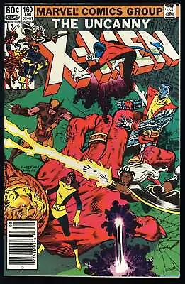 Buy Uncanny X-Men #160 Marvel 1982 (NM-) 1st Adult Illyana! NEWSSTAND! L@@K! • 26.12£