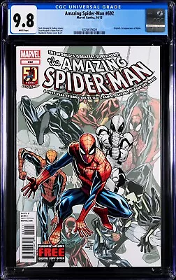 Buy Amazing Spider-Man #692 CGC 9.8 - 1st Appearance Of Alpha • 118.59£