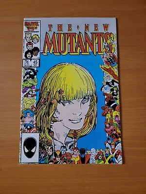 Buy The New Mutants #45 Direct Market Edition ~ NEAR MINT NM ~ 1986 Marvel Comics • 8.67£