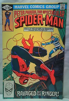 Buy Peter Parker The Spectacular Spider-Man Marvel Comics 58 8.0 • 2.77£