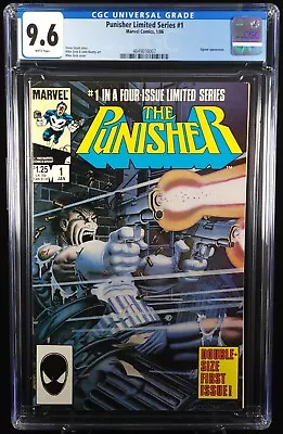 Buy Punisher Limited Series #1 (1986) CGC 9.6 WP Mike Zeck Classic Cover • 231.86£