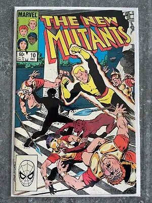 Buy The New Mutants #10 | 2nd App Of Selene | FN- | B&B (Marvel 1983) • 0.99£