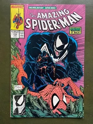Buy The Amazing Spider-Man #316, Venom Cover, June 1989. • 60£