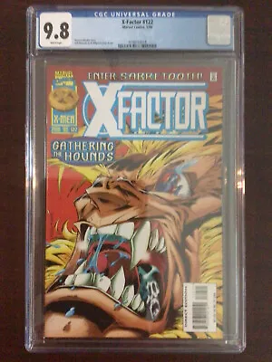 Buy CGC 9.8 X-Factor 122 X-Men White Pages • 59.14£