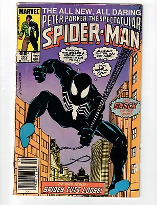 Buy Spectacular Spider-Man #107 (Marvel, 1985) 1st Sin-Eater VG • 6.31£