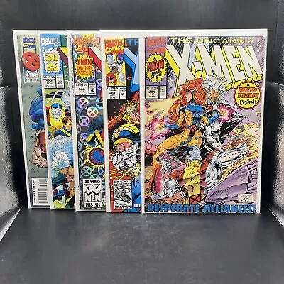 Buy Uncanny X-Men #281 287 300 304 & 322 - Marvel Modern Age Comic Book Lot(A44)(24) • 15.26£