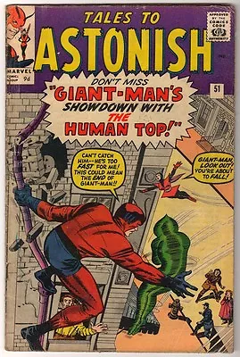 Buy Marvel Comics TALES TO ASTONISH Vol 1 No 51 Giant-Man VG ANT MAN 4.0 • 27.99£