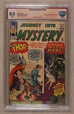 Buy Thor Journey Into Mystery #99 CBCS 8.0 SS Stan Lee 16-3BDE28B-001 • 1,103.34£